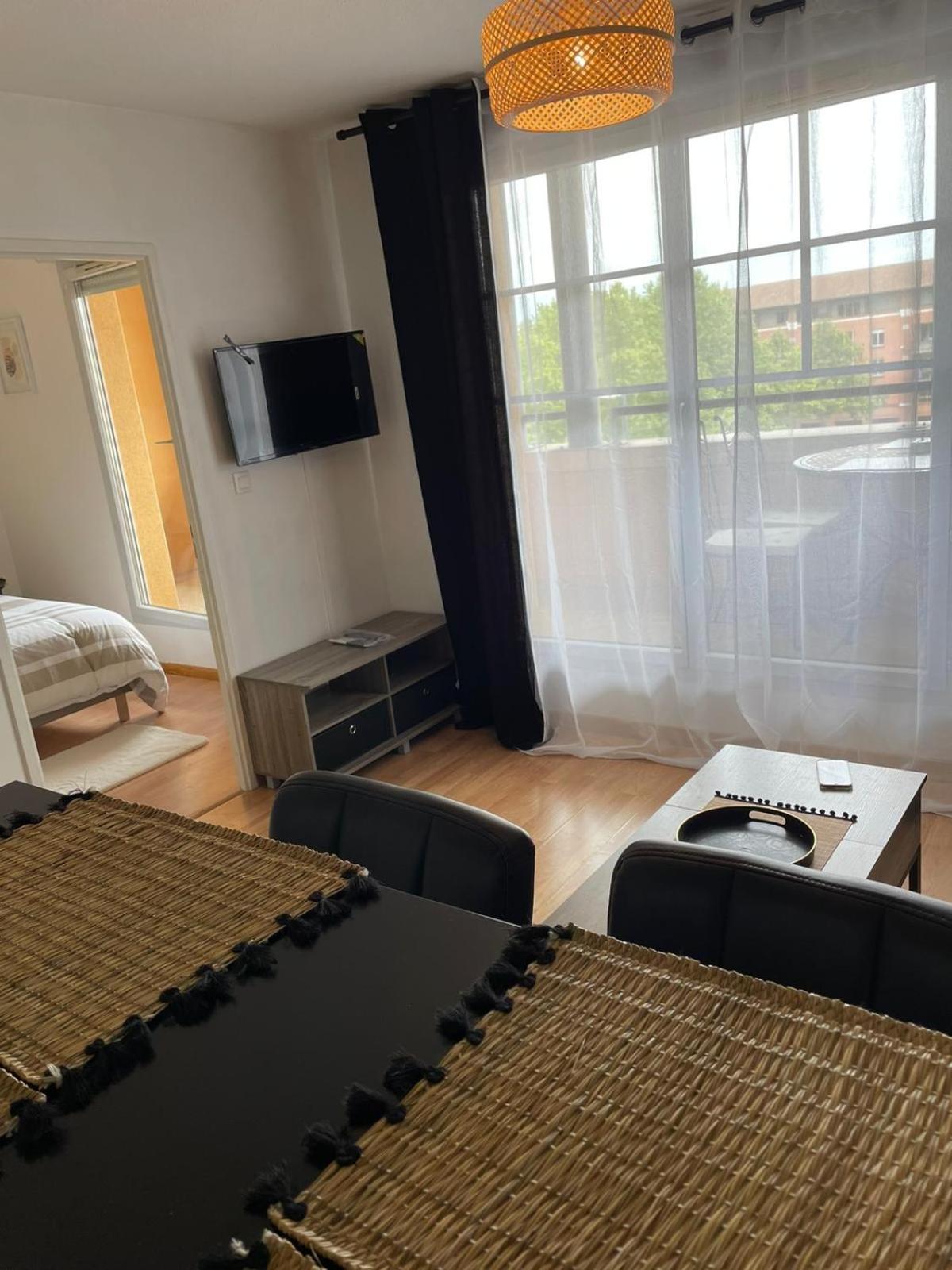 City Rose T2, Climatisation,Parking Prive, Piscine, Wifi , Tout Confort Toulouse Extérieur photo